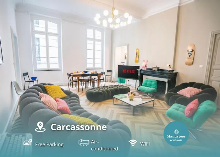 Apartment Luxueux-climatisation-3 Chambres-2sdb-garage -aj *